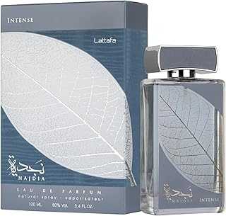 Najdia Intense – Fresh, Marine, Woody – Eau de Parfum Spray Long-Lasting Fragrance for Men, 3.4 Ounce / 100 ml