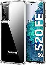 HOOMIL for Samsung Galaxy S20 FE 5G Case Clear [Anti-Yellowing] Anti-Scratch Transparent Hard Back and Soft Edge [Military Grade Drop Protection] Shockproof Phone Cover - Crystal Clear
