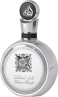 Fakhar Platin Eau de Parfum for Men – 100ml | Spicy Woody Fragrance with Bergamot, Ginger & Sandalwood | Bold, Modern Scent | Long Lasting Arabic Perfume
