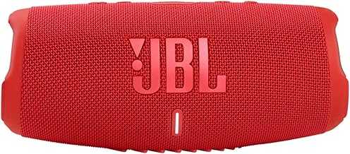 JBL CHARGE 5 - Portable Bluetooth Speaker - Red (Renewed)