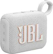 JBL JBLGO4WHTAM-Z Go 4 Portable Bluetooth Speaker, White - Certified Refurbished
