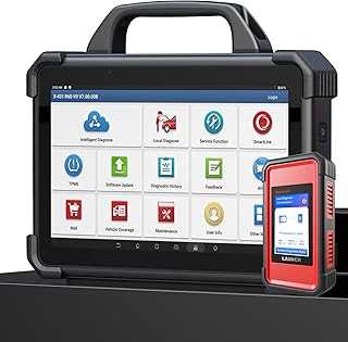 LAUNCH X431 PADVII Elite, 2025 Full Function Scanner, ECU Pr0gramming for 30 Brands, HD Trucks, EVs, MotorCycles Scan,Topology Map, 60+Service,Online Coding, Bidirectional Scan Tool, J2534 Pr0gramming