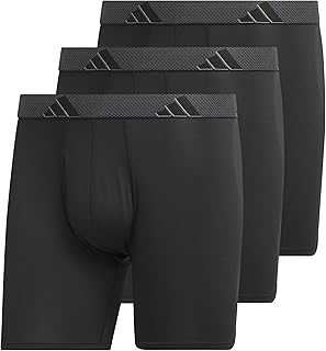 Men's Microfiber Boxer Briefs Underwear (Multipack) Athletic Stretch-Fit
