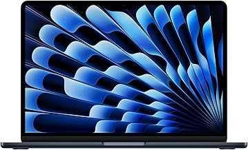 Apple 2025 MacBook Air with Apple M4 Chip 13-inch, 16GB Unified Memory, 256GB SSD Storage Midnight (Renewed)