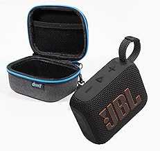 GO 4 Portable Bluetooth Speaker & divvi GO Protective Hardshell Case - Black