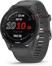 Forerunner® 255, GPS Running Smartwatch, Advanced Insights, Long-Lasting Battery, Slate Gray