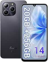 S2 Cell Phones, Unlocked Phone Android 14, 20(8+12)GB+256GB/1TB Smartphone,6.72" FHD Display,5000mAh Battery Mobile Phone, 50MP+16MP Camera, Dual 4G SIM Cellphone,Face& Fingerprint Unlock,NFC