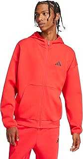 adidas Men's Future Icons Small Logo Full-Zip Hoodie
