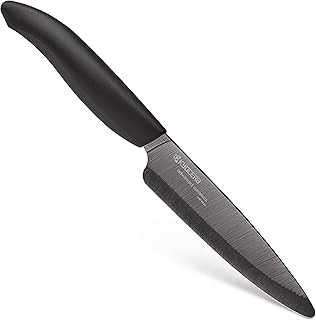 Advanced Ceramic Revolution Series 4.5-inch Utility Knife, Black Blade