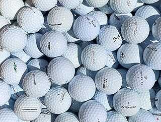 50 Store Brand Assorted Value Used Golf Balls in Reusable Mesh Bag - Mint Condition - 5A/4A - White
