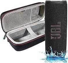 Flip 6 - Waterproof Portable Bluetooth Speaker, Powerful Sound and deep bass, IPX7 Waterproof, 12 Hours of Playtime with Megen Hartshell Case