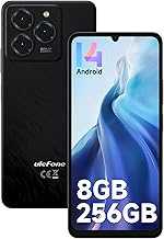 Note 20 Pro Unlocked Phones, 6.75 inch 90Hz, Octa Core 8GB+256GB/1TB Expansion Android 14, 50MP Triple Camera, 6000mAh(18W), 4G Dual SIM Smartphone, Fingerprint/Face ID, Widevine L1, Black