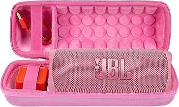 Case for JBL Flip 7/Flip 6 Waterproof Portable Bluetooth Speaker(Pink)