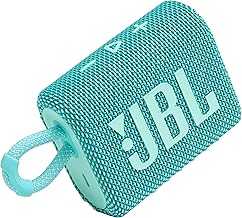 Go 3 - Portable Mini Bluetooth Speaker, big audio and punchy bass, IP67 waterproof and dustproof, 5 hours of playtime, speaker for home, outdoor and travel (Teal)