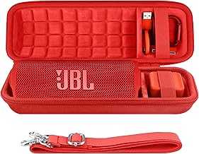 Hard Travel Case Replacement for JBL Flip 7 Flip 6 FLIP 5 Waterproof Portable Bluetooth Speaker (Red Case)