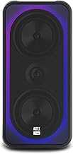 Shockwave 200 Wireless Party Speaker 180W Bluetooth Speaker with a Long Lasting 12 Hour Battery, Multi LED Party Modes, Multiple bass Boost Modes, Party Sync, AM/FM Radio