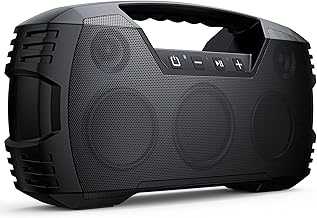 IPX7 Waterproof Bluetooth Speaker, 40W(60 Peak) Portable Wireless Speakers with Subwoofer, 32H Playtime, Stereo Loud Sound, Deep Bass, Bluetooth 5.0 with Handle for Pool, Beach, Outdoor, Gifts