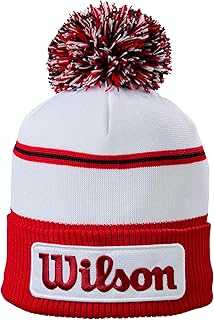 Golf Tour White Red Unisex Golf Beanie