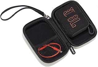 2025 New Case for JBL Go 4 - Ultra-Portable, Waterproof and Dustproof Bluetooth Speaker, for Go 3 - Mini Bluetooth Speaker, Travel Carrying Case Hard Shell Cases with Detachable Strap(Black)