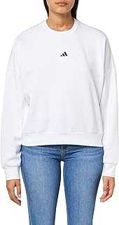 adidas Women's Essentials Small Logo Feel Cozy Sweatshirt