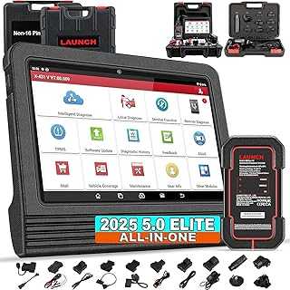 LAUNCH X431 V Pro 5.0 Elite 2025 New Gen. OEM Bluetooth Bidirectional Scan Tool w/Canfd Doip,Same as Pro3s+ 5.0,Online Coding&38+Reset for All Cars