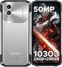 Blade10 Power Rugged Smartphone Unlocked,24GB+256GB/2TB, 10300mAh Rugged Phone, 6.6''HD+90Hz Android 14 Cell Phone, 50MP Camera, 3 Card Slots/Face Unlock/Fingerprint/NFC/Wi-Fi6E/IP69K