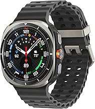Galaxy Watch Ultra (2025) 47mm LTE Smartwatch, Titanium Casing, Advanced Sleep Coaching, Running Coach, Energy Score, Heart Rate Tracking, GPS, Titanium Silver [US Version, 2 Yr Warranty]
