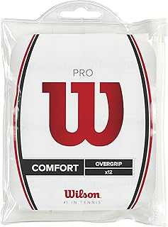 WRZ4016WH Pro Tennis Overgrip 12-Pack,White