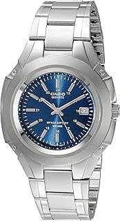 Men's MTP3050D-2AV Classic 10-Year Battery Stainless Steel Dress Watch