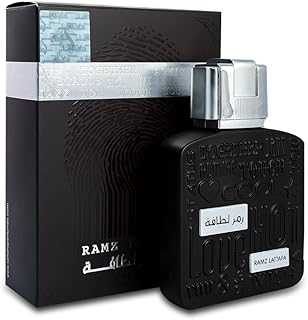 Ramz Silver for Unisex Eau de Parfum Spray, 3.4 Ounce / 100 ml