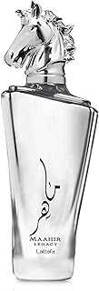 Maahir Legacy - Aromatic Spicy, Citrus, Amber Wood - Eau de Parfum Long-Lasting Fragrance for Men, 3.40 Ounce / 100 ml