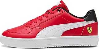 Men's Ferrari Caven 2.0 Shoes, Rosso Corsa-White, 7