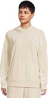 womens Essentials Elevated Comfort Velour Ribbed Hoodie