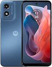 Moto G Play | 2024 | Unlocked | Made for US 4/64GB | 50MP Camera | Sapphire Blue
