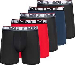 mens 5 Pack Performance Boxer Briefs