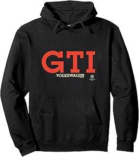 Golf GTI Retro Text Pullover Hoodie