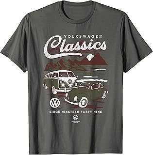 Type 2 T1 Campervan & Beetle Classics T-Shirt