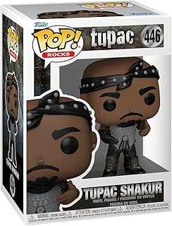 Pop Rocks: Tupac Shakur - (California Love) - Collectable Vinyl Figure - Gift Idea - Official Merchandise - Toys for Kids & Adults - Music Fans - Model Figure for Collectors and Display