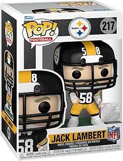 POP! NFL: Legends - Jack Lambert - (Steelers) - Collectable Vinyl Figure - Gift Idea - Official Merchandise - for Kids & Adults - Sports Fans - Model Figure for Collectors and Display