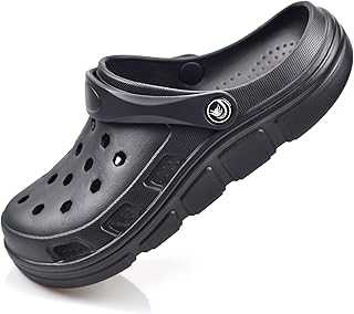 Garden Clogs for Women and Men,Slip On Work Shoes with Arch Support,Womens Mens Quick-Dry Water Shoes Casual Sandals,Comfortable Slippers