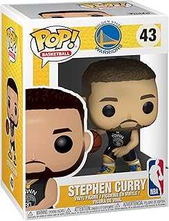 Pop NBA: Warriors - Stephen Curry, One Size - Collectable Vinyl Figure - Gift Idea - Official Merchandise - Toys for Kids & Adults - Sports Fans - Model Figure for Collectors and Display