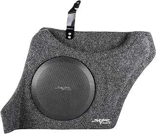 Single 10" Loaded Sealed Subwoofer Enclosure Compatible with 2011-2018 Volkswagen Jetta Vehicles