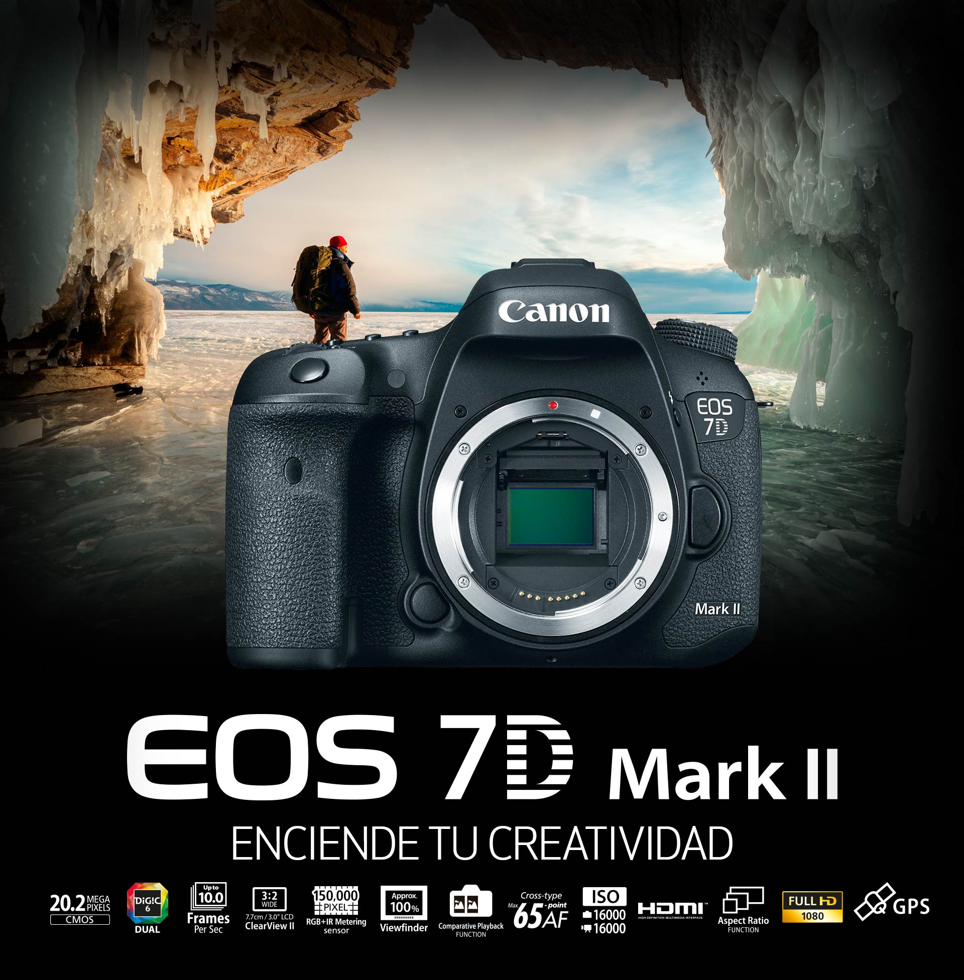 EOS 7D Mark II: Enciende tu creatividad